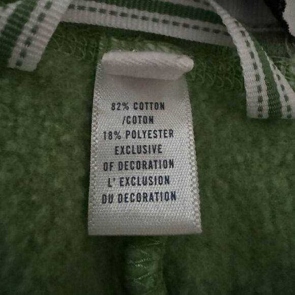 Abercrombie kids bright green sweat shorts with drawsreing waist XL - Picture 5 of 13